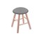Holland Bar Stool Co Oak Vanity Stool, Dark Cherry Finish, Canter Thatch Seat RC18MSNat020 - alternate 1